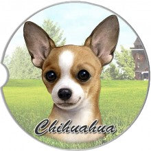 Chihuahua car coasters