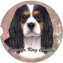 Cavalier King Charles car coasters