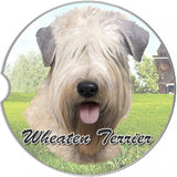 Wheaten Terrier Car coasters