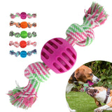 Bite Resistant Teething Rope Toy for Small and Medium Dogs