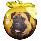 Bullmastiff Christmas Ball Ornament