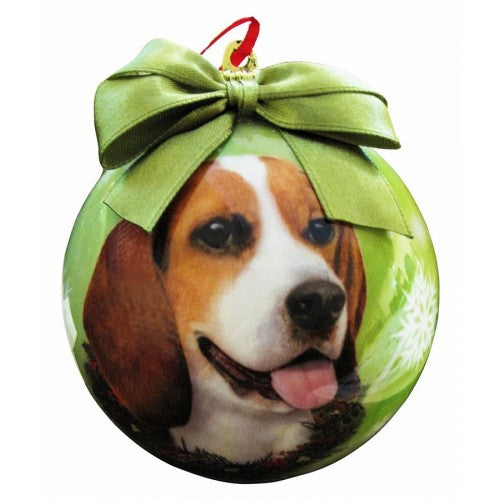 Beagle ball Christmas Ornaments