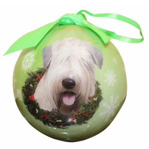 Soft coat Wheaten terrier Christmas Ornament