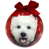 Westie Ball Christmas Ornament