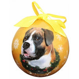 Boxer ball Christmas ornament