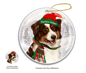 Australian Shepherd dog  Ornament