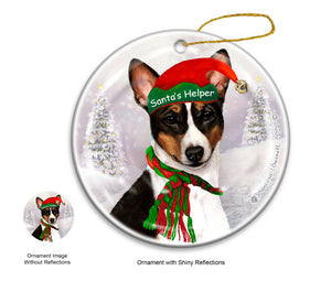 Basenji Tri color dog  Ornament