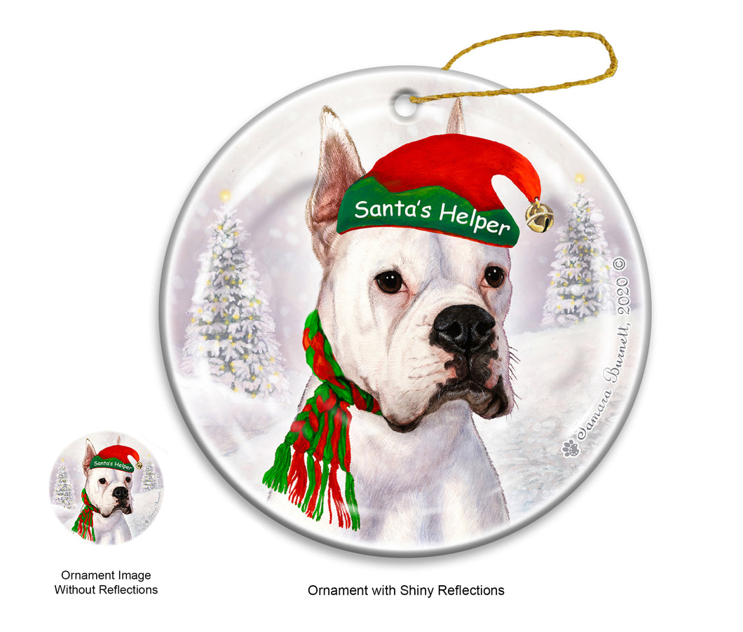 Boxer dog  Ornament