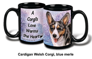 Corgi Cardigan Blue Merle Coffee Mug