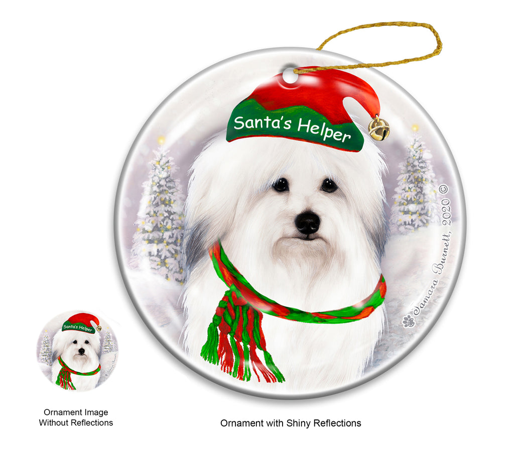 Coton De Tulear dog Ornament
