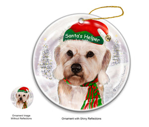 Dandie Dinmont dog Ornament