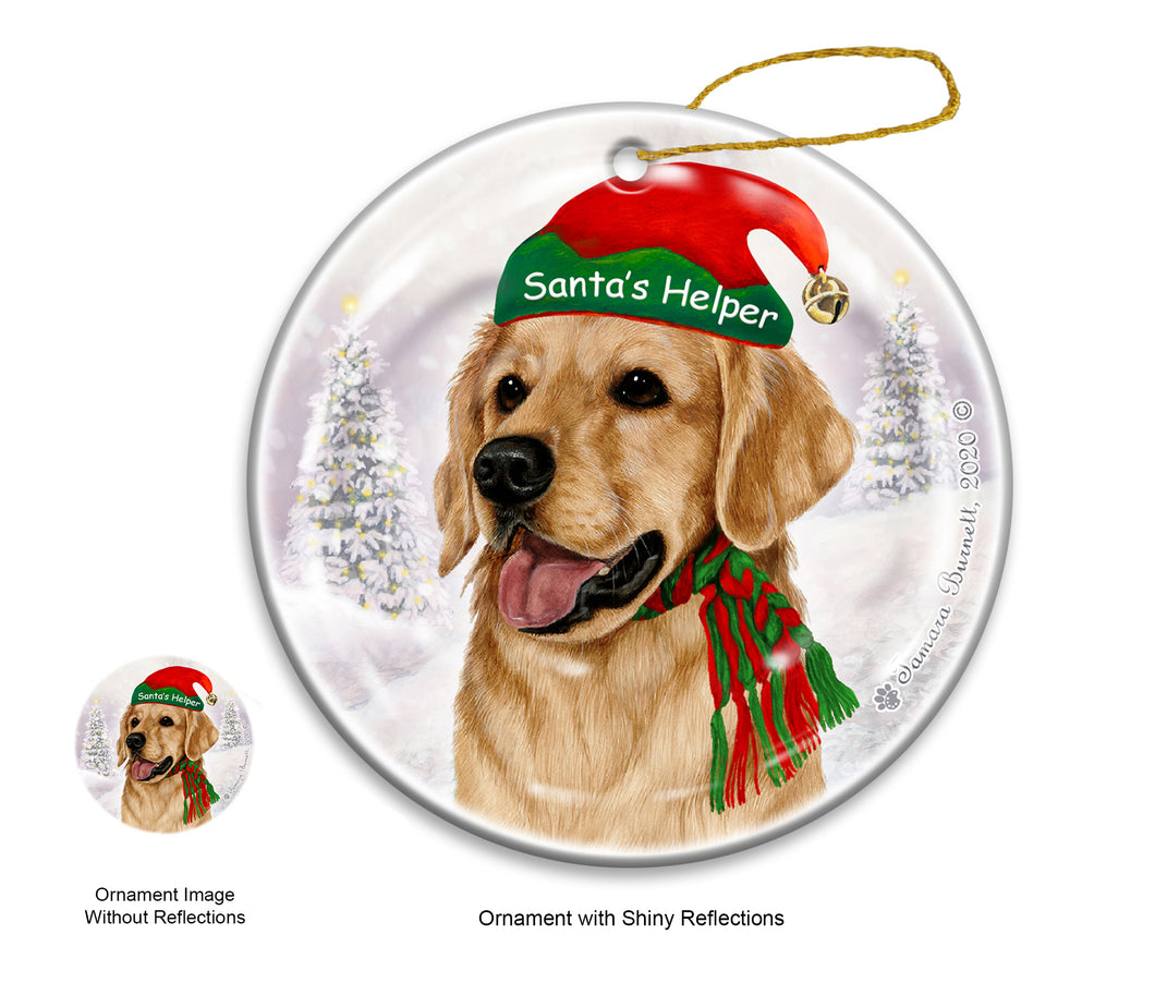 Golden Retrievers Dog Ornament