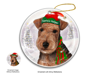 Lakeland Terrier Dog Ornament
