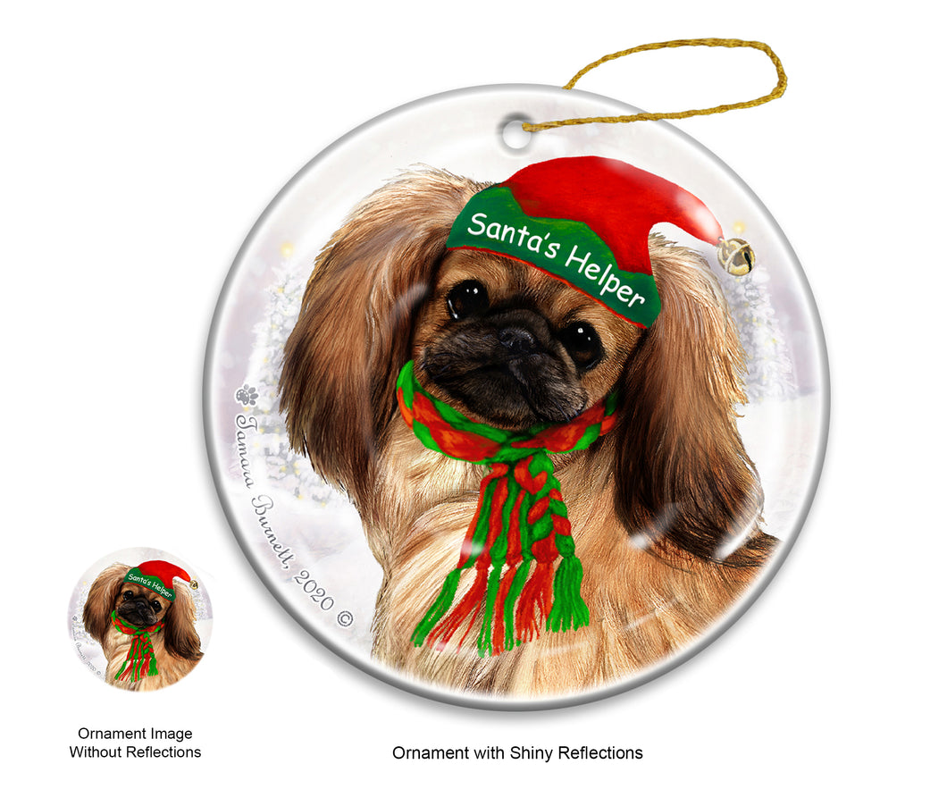 Pekingese Dog Ornament