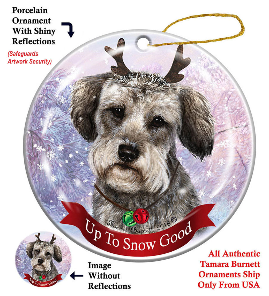 Schnoodle Dog Ornament