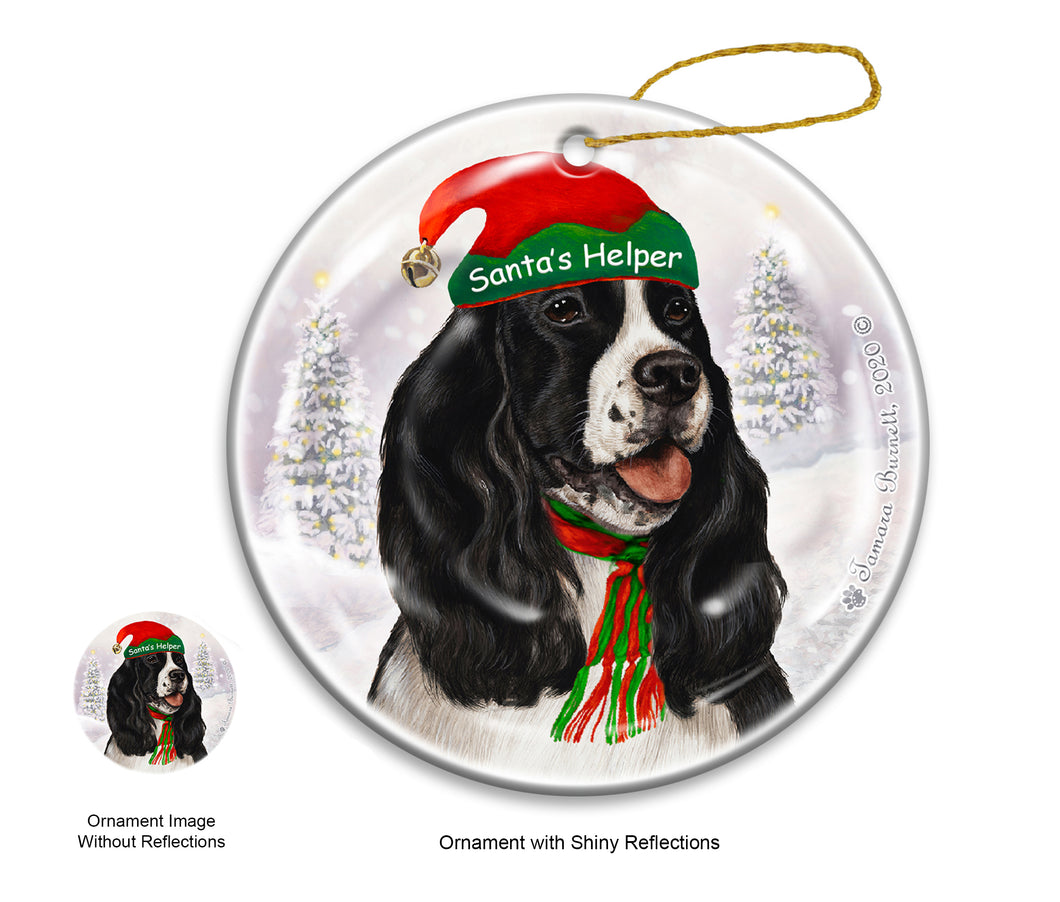 Springer Spaniel dog Ornament